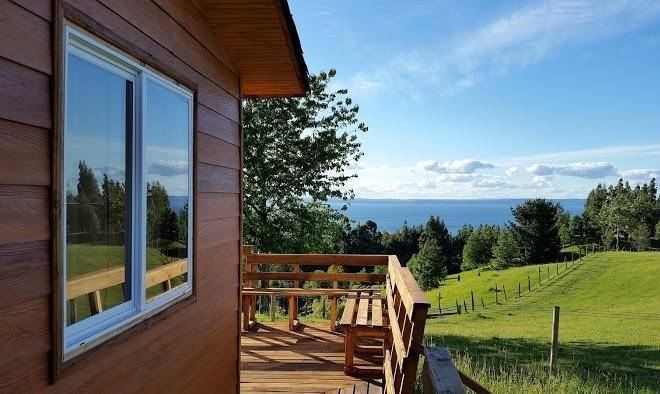 Cabanas en lago ranco
