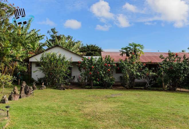 Aorangi cabanas en isla de pascua