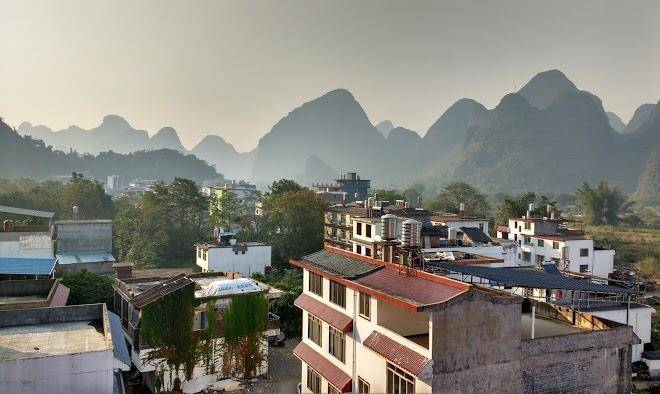 Yangshuo outside inn