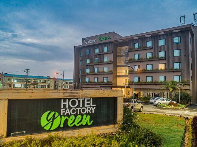 Hotel factory green