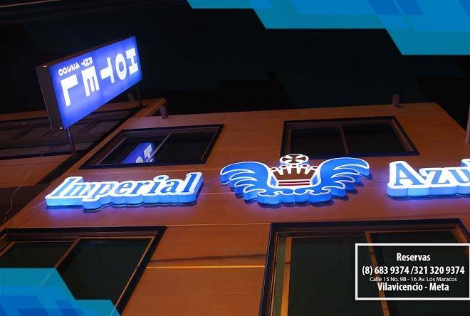 Hotel imperial azul
