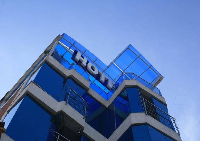 Blue hotel