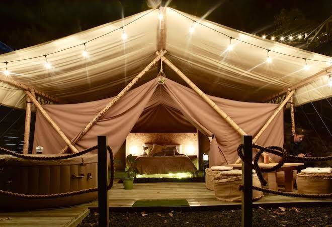 Glamping stars