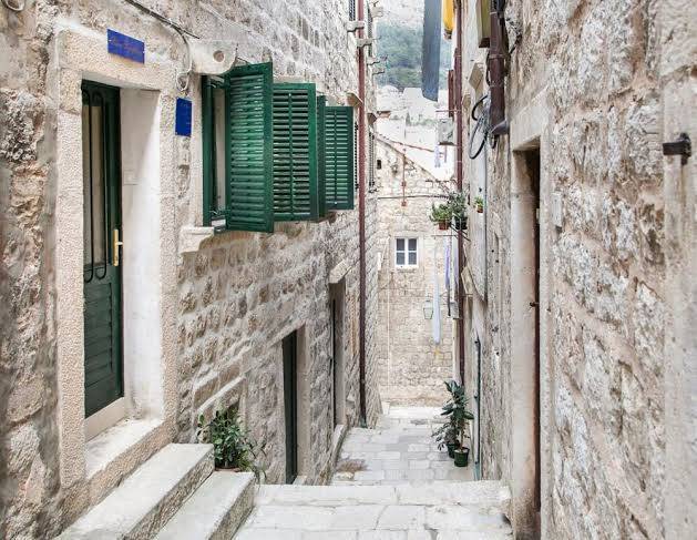 Blue symphony old town