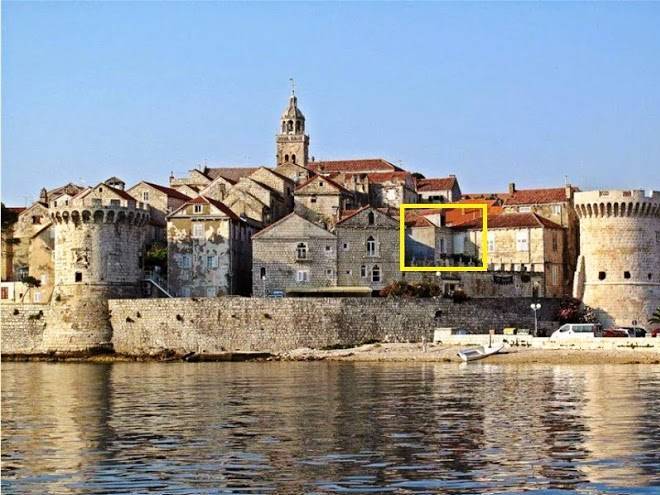 Kanavelic place old town korcula