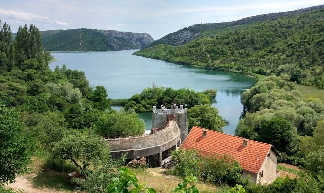 Panorama roski slap