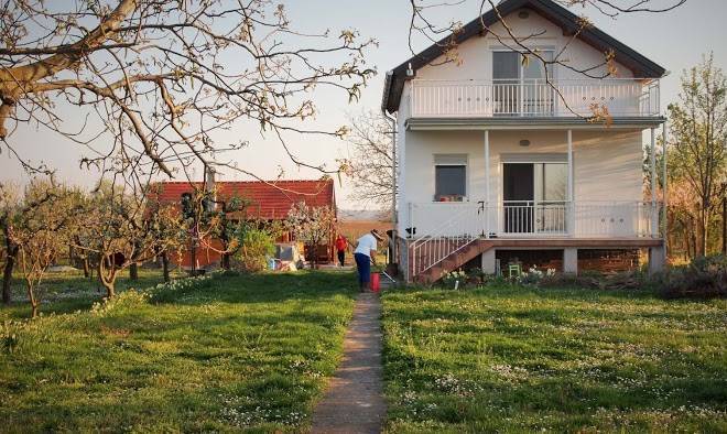 Ruralna kuca za odmor veranda sarengrad