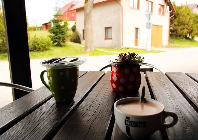 Horska chata na rozcesti