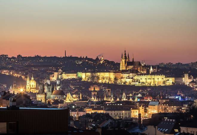 Terrace hotel prague