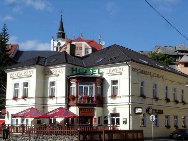 Hotel and restaurant terrace