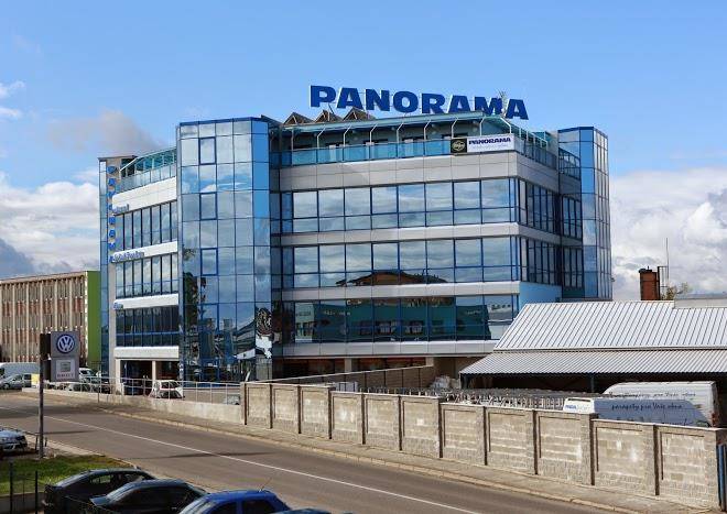 Obchodni centrum panorama