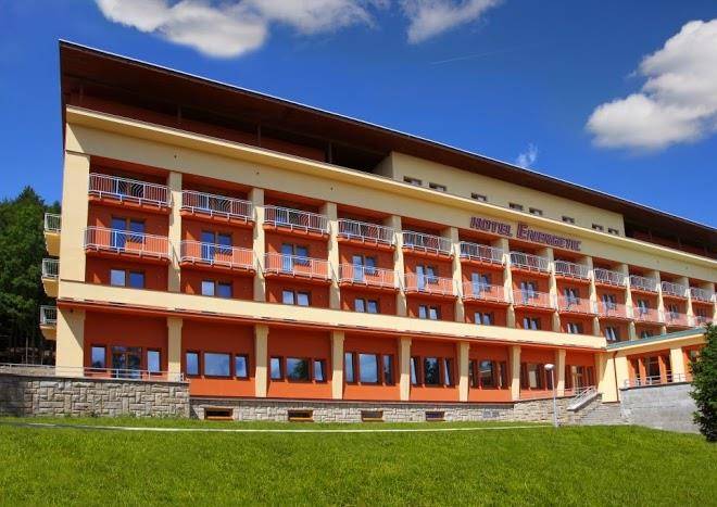 Energetic wellness resort hotel