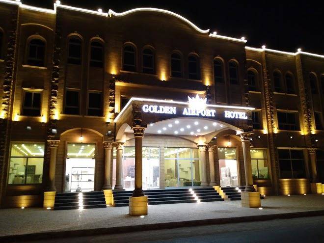 Golden airport hotel