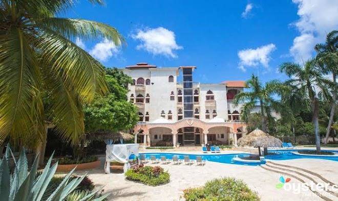 The balaji palace at playa grande