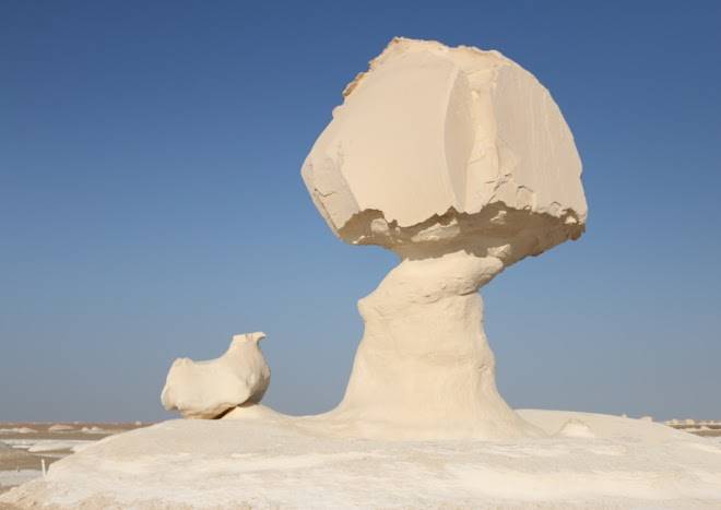 White desert