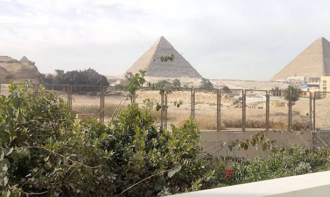 Farida pyramids view