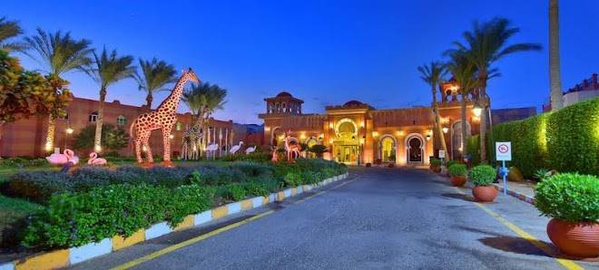 Sea beach aqua park resort