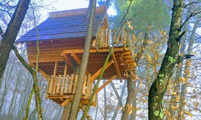 Les cabanes des collines