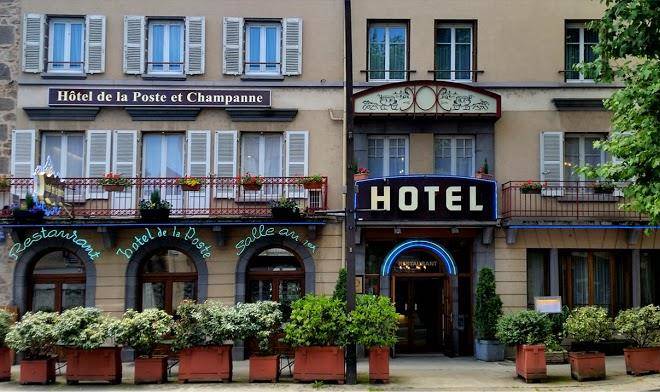 Hotel restaurant poste et champanne