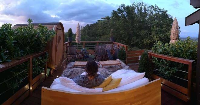 Cabane spa sauna