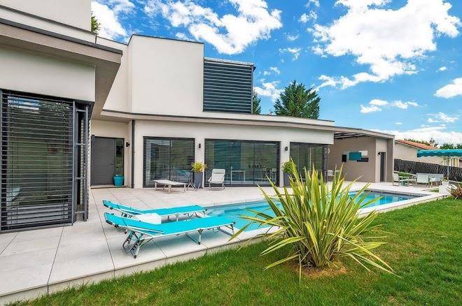 Maison cube chambres d'hotes design