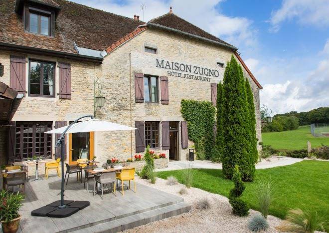 Maison zugno hotel restaurant jura poligny