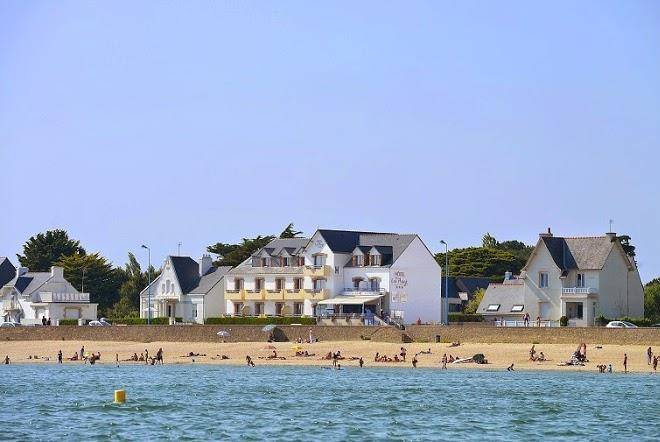 Hotel de la plage damgan morbihan bretagne