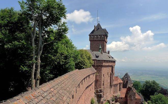 Les chambres du haut koenigsbourg