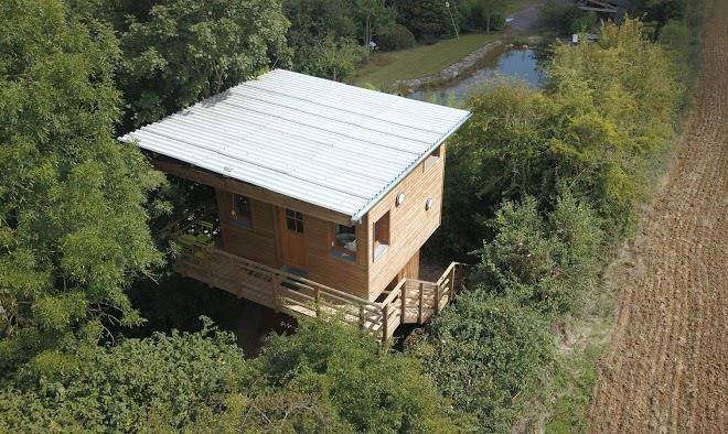 Sejour au vert cabane perchee