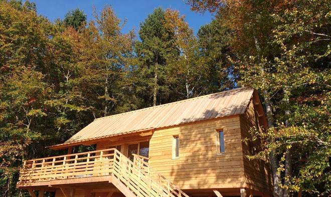La cabane du perche cabanes & spa en normandie