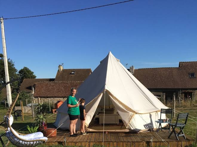 The country shack glamping