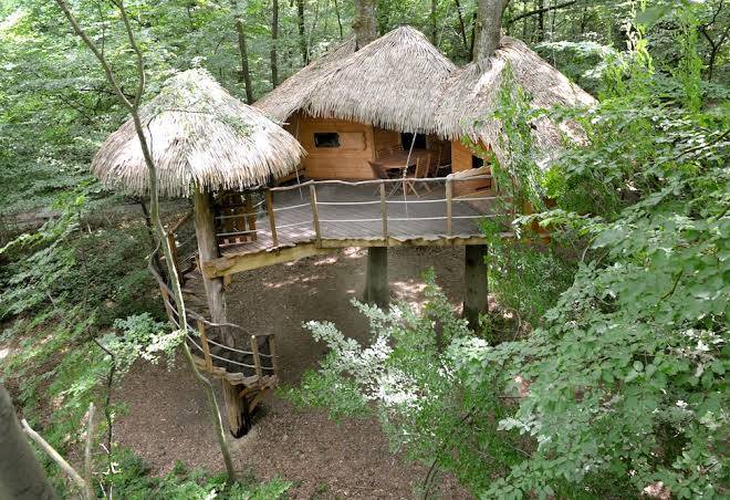 Les cabanes de fontaine chatel