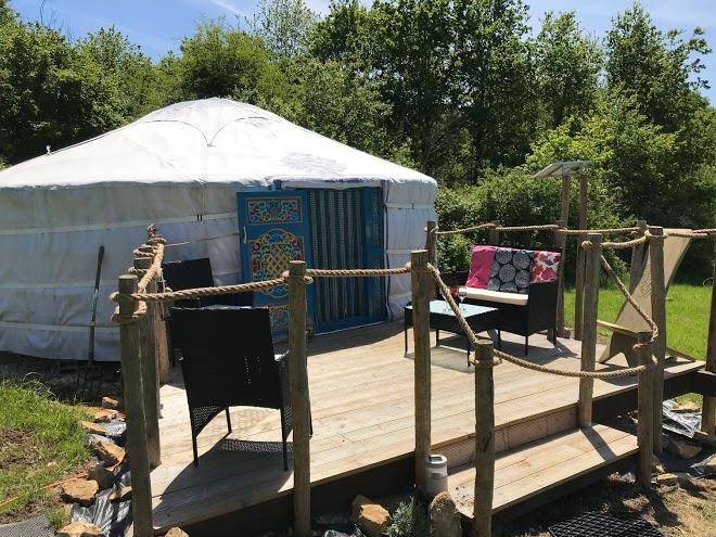 French fields luxury glamping