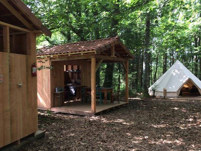 Kinda kamping glamping site