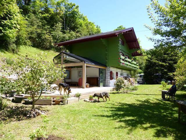 Green Bike Pyrenees Image
