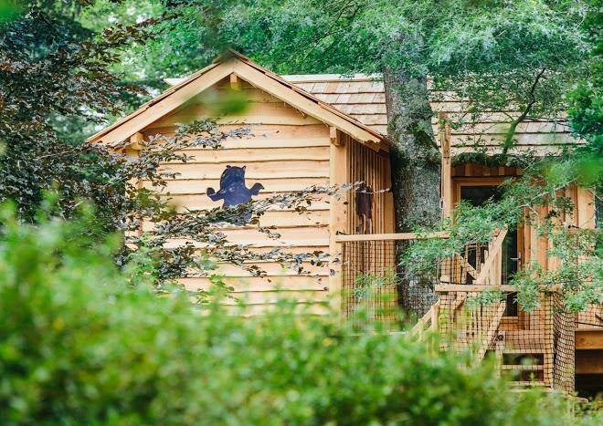 Les cabanes dans les arbres du temps suspendu