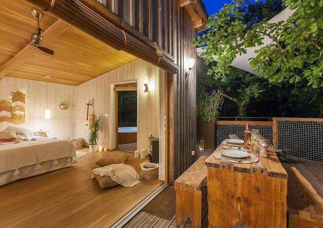 Cabane Avec Spa Pella Roca Image