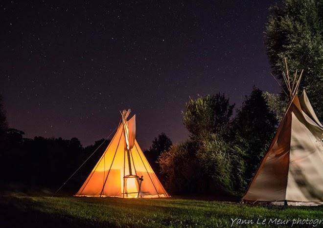 Les tipis du bonheur de vivre