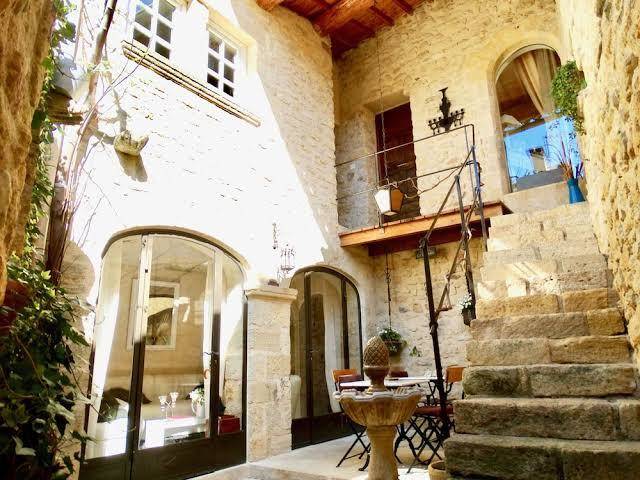 Un patio en luberon