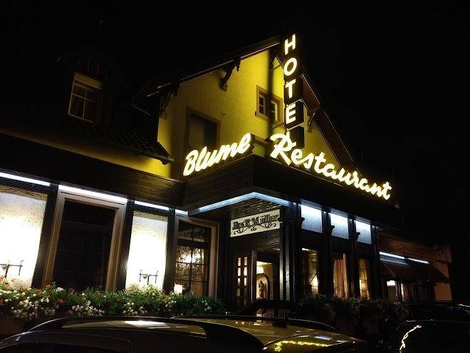 Hotel restaurant blume