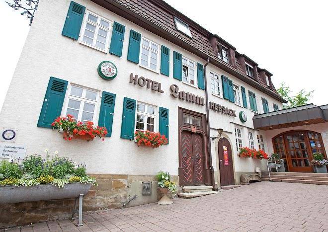 Hotel restaurant lamm hebsack