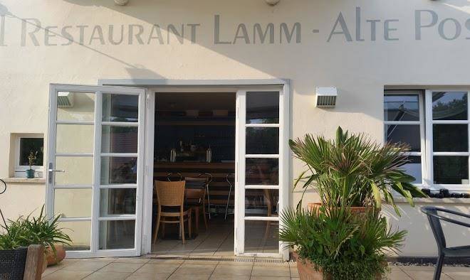 Hotel restaurant lamm alte post