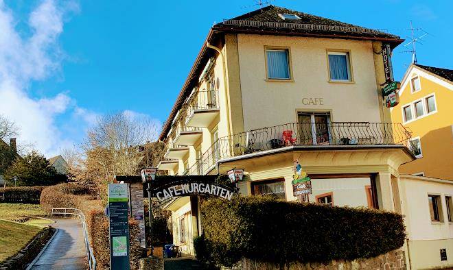 Hotel cafe kurgarten