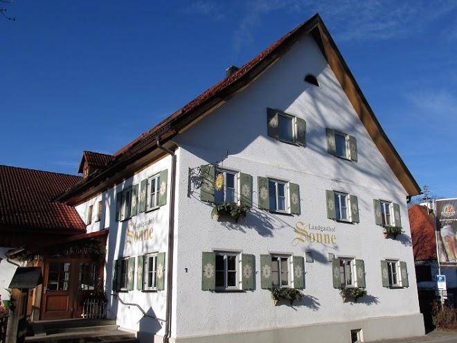 Landgasthof sonne in stotten am auerberg