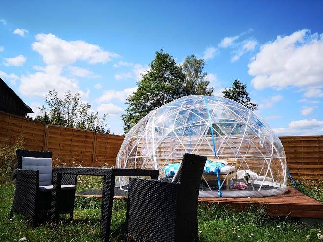 Bubble suite im wildromantichen tal