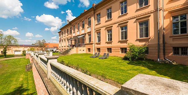 Schlosshotel ruhstadt garni natur erholung wellness an der elbe
