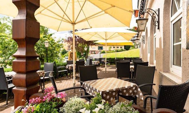 Cafe pension restaurant haus am park