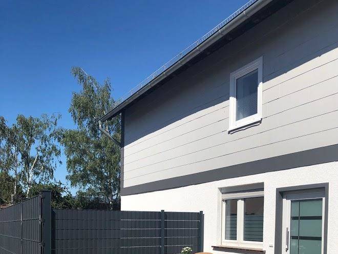 Ferienwohnung alpakas im nebel