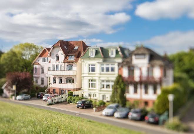 Hotel hus kiek in de see