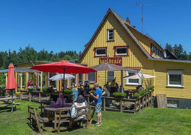 Waldcafe cafe pension zimmer ferienwohnung altenau harz